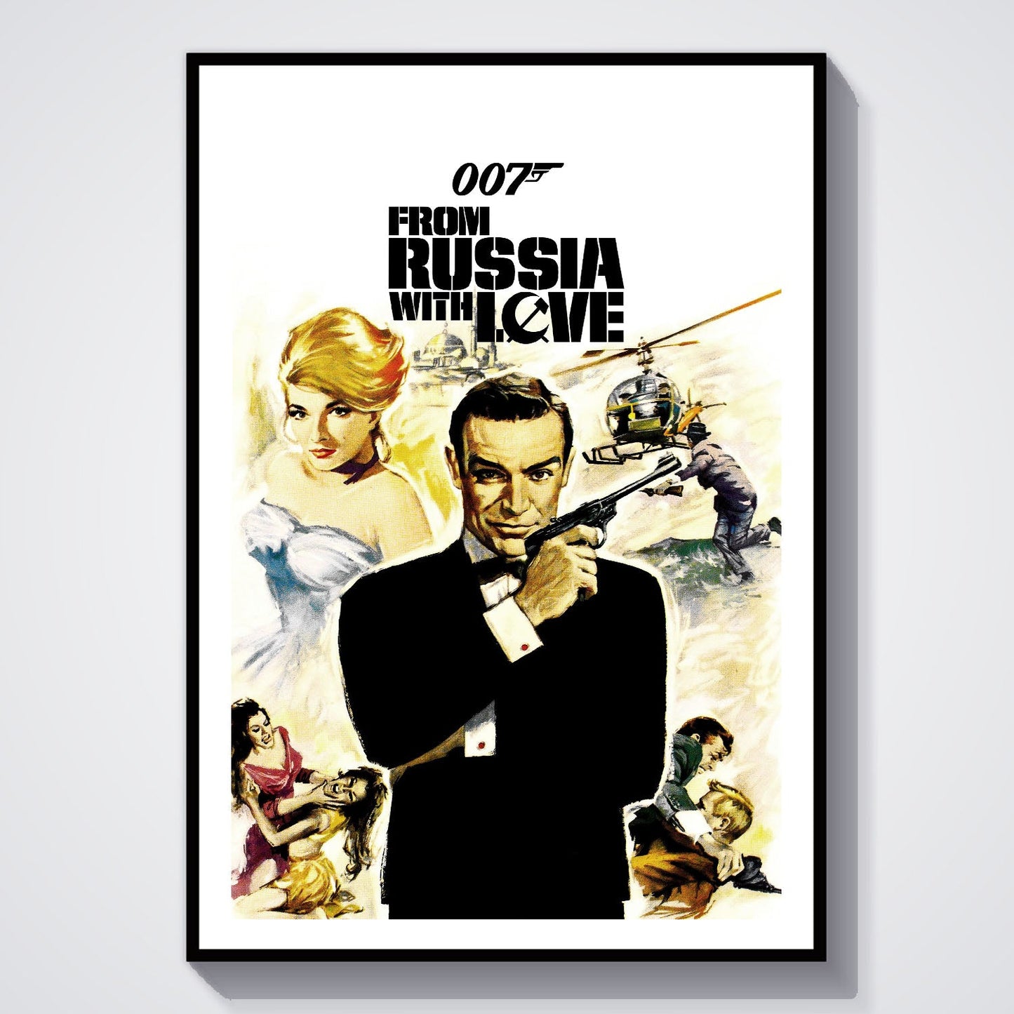 Flex Designs Poster From Russia with Love 8 x 10" Home Goods - Movie 1963 Movie Poster