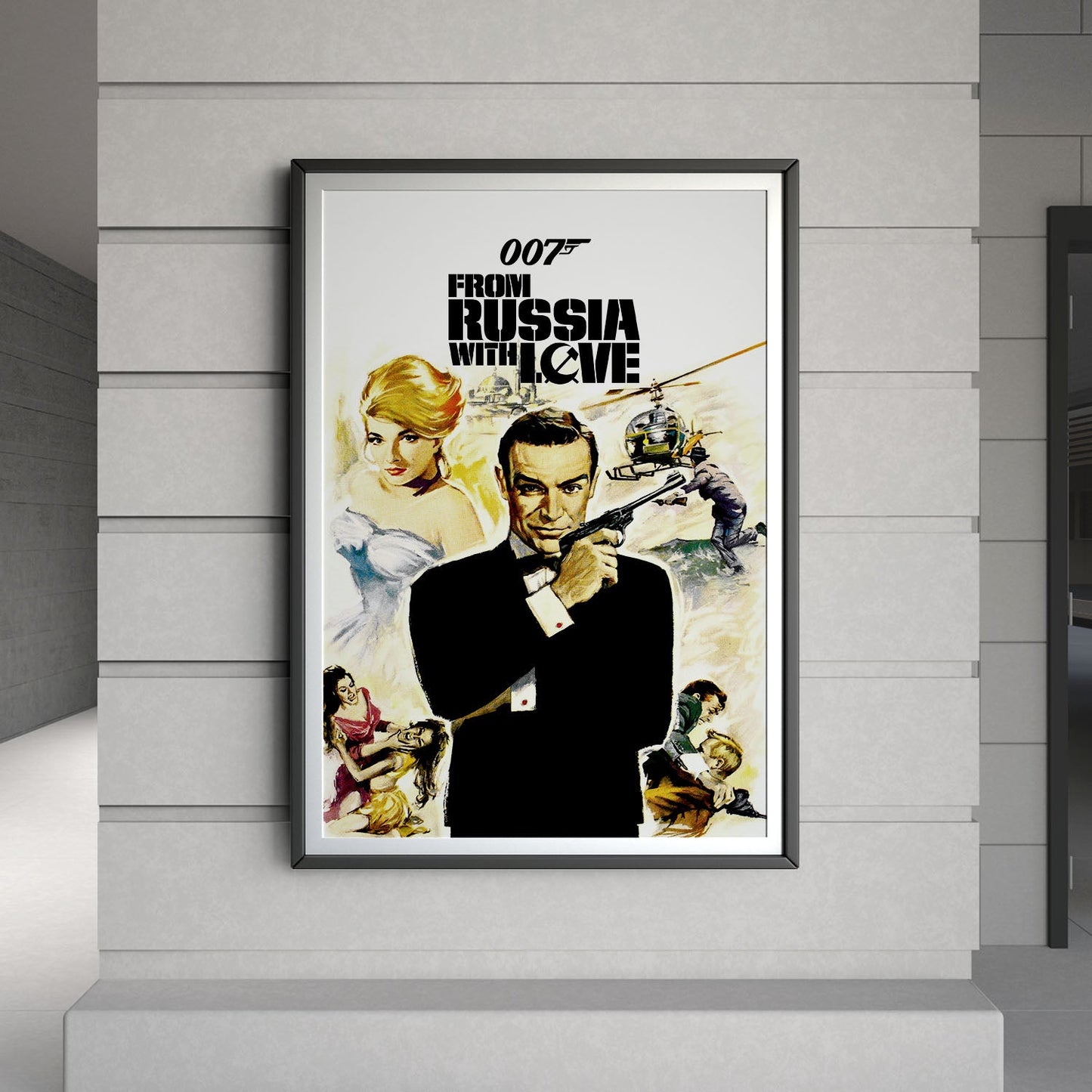 Flex Designs Poster From Russia with Love 8 x 10" Home Goods - Movie 1963 Movie Poster