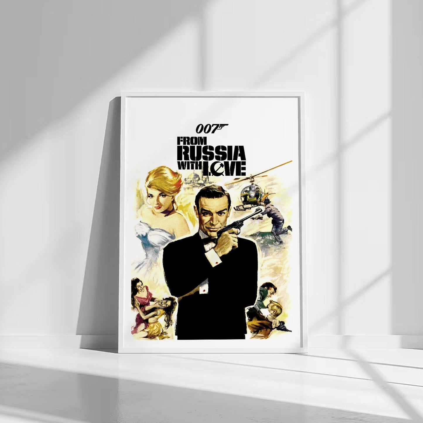Flex Designs Poster From Russia with Love 8 x 10" Home Goods - Movie 1963 Movie Poster