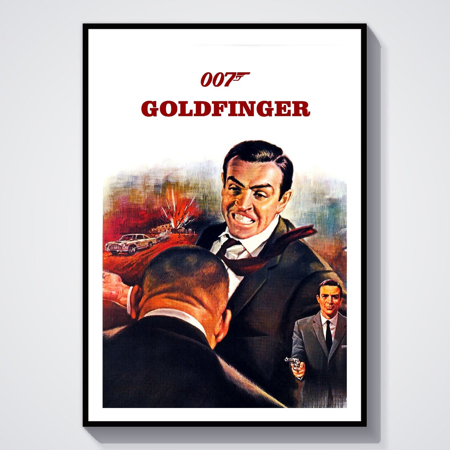 Flex Designs Poster Goldfinger 8 x 10" Home Goods - Movie 1964 Movie Poster