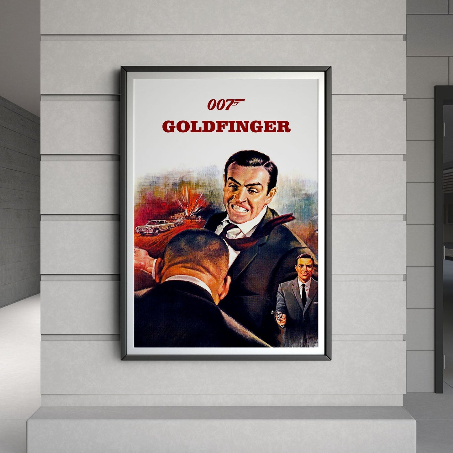 Flex Designs Poster Goldfinger 8 x 10" Home Goods - Movie 1964 Movie Poster