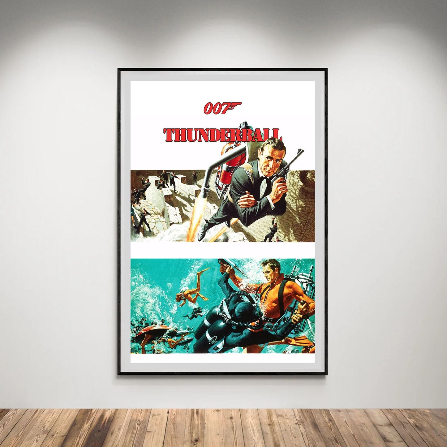 Flex Designs Poster Thunderball 5 x 7" Home Goods - Movie 1965 Movie Poster