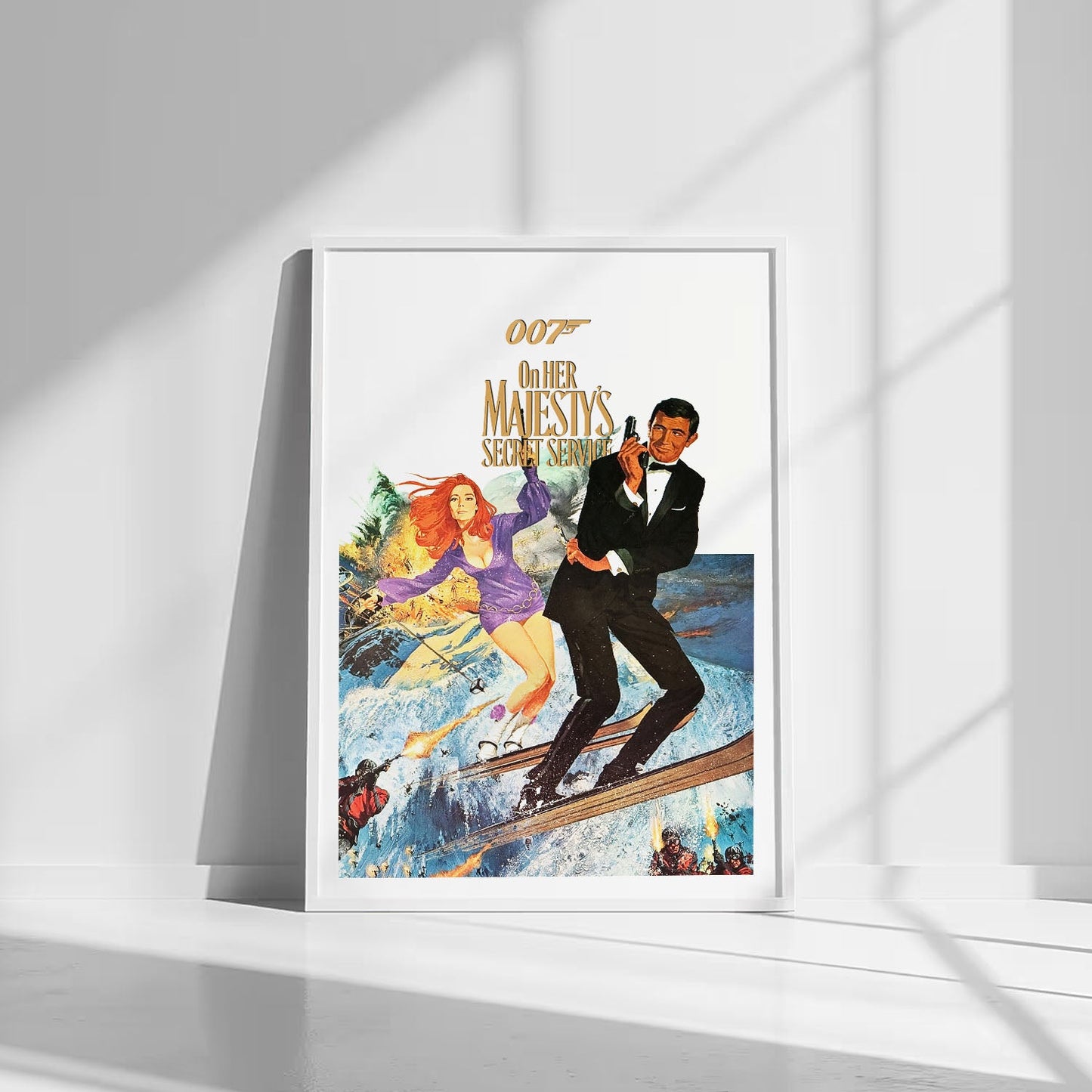 Flex Designs Poster On Her Majestys Secret Service 8 x 10" Home Goods - Movie 1969 Movie Poster