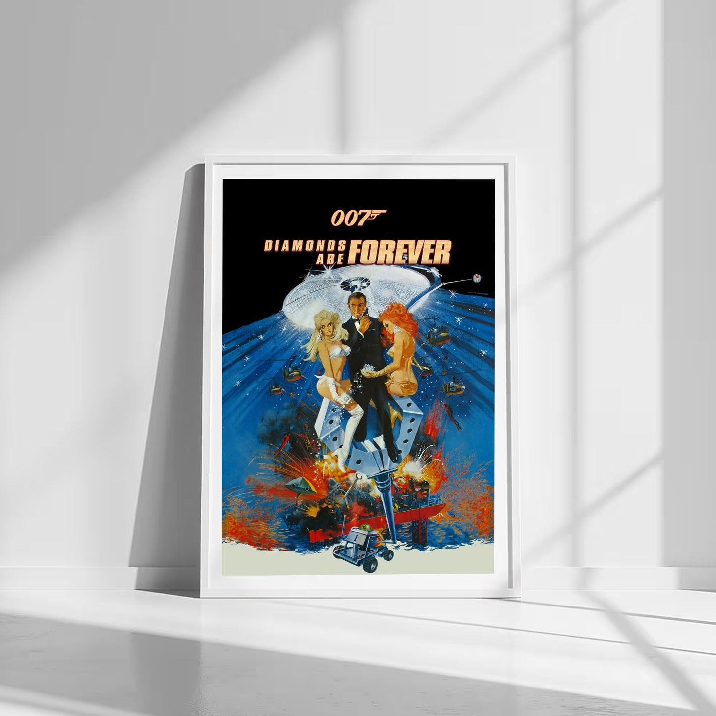 Flex Designs Poster Diamonds Are Forever 8 x 10" Home Goods - Movie 1971 Movie Poster