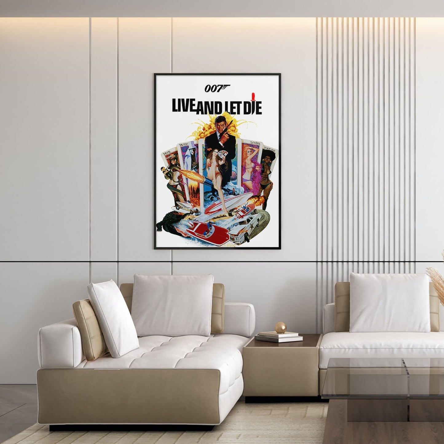 Flex Designs Poster Live and Let Die 5 x 7" Home Goods - Movie 1973 Movie Poster