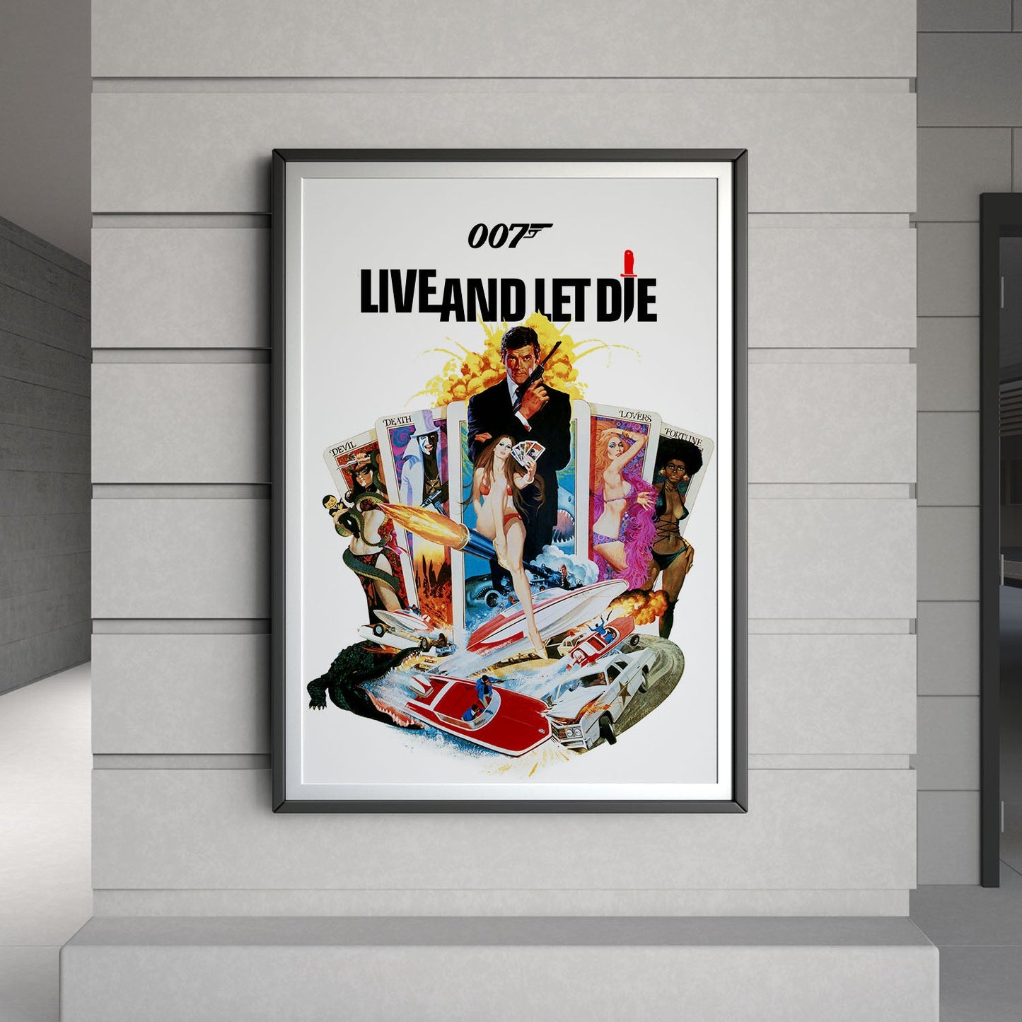 Flex Designs Poster Live and Let Die 8 x 10" Home Goods - Movie 1973 Movie Poster