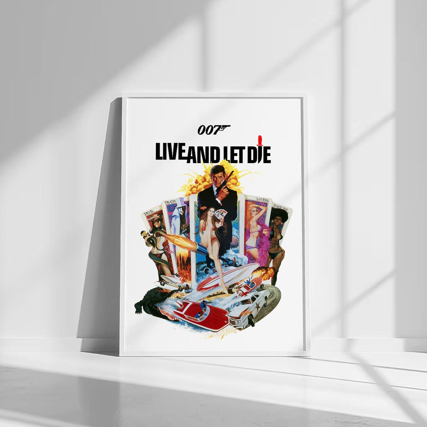 Flex Designs Poster Live and Let Die 8 x 10" Home Goods - Movie 1973 Movie Poster