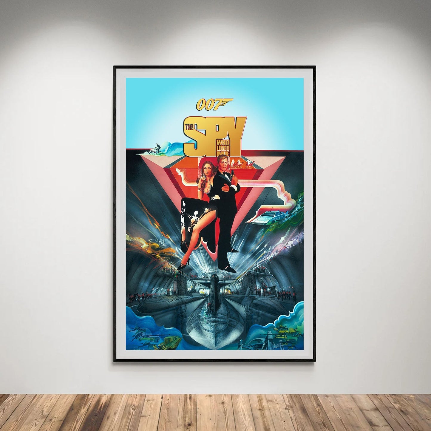 Flex Designs Poster The Spy Who Loved Me 5 x 7" Home Goods - Movie 1977 Movie Poster
