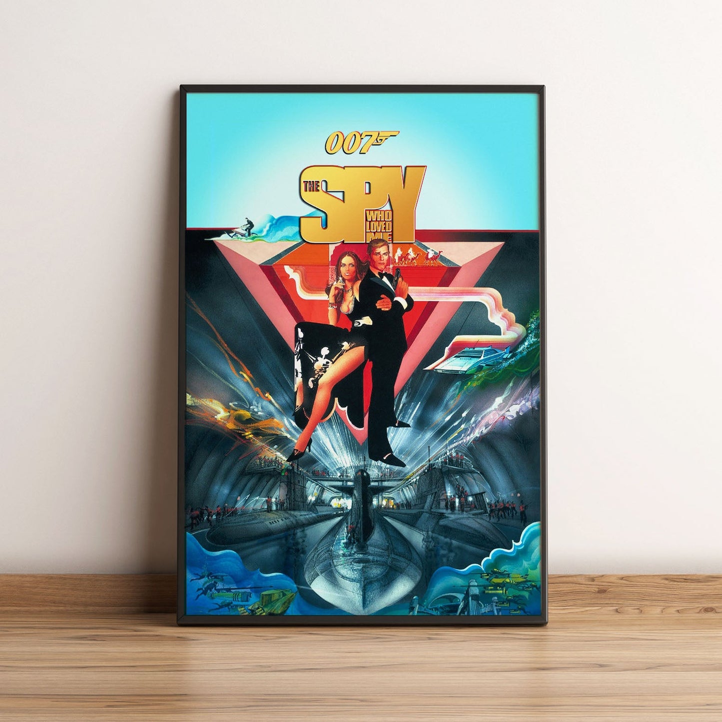 Flex Designs Poster The Spy Who Loved Me 5 x 7" Home Goods - Movie 1977 Movie Poster