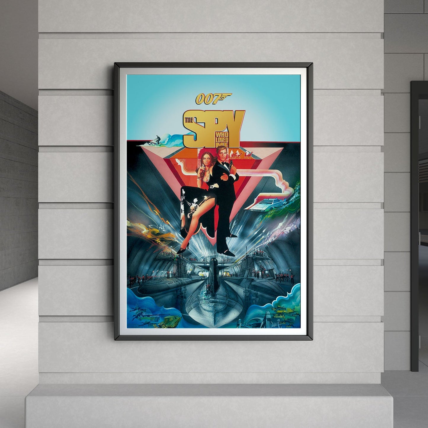 Flex Designs Poster The Spy Who Loved Me 8 x 10" Home Goods - Movie 1977 Movie Poster