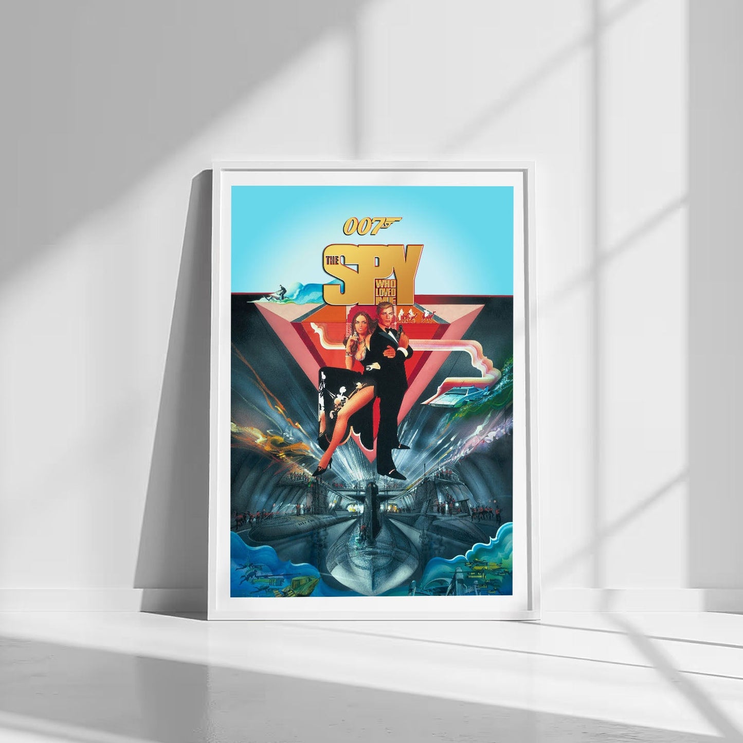 Flex Designs Poster The Spy Who Loved Me 8 x 10" Home Goods - Movie 1977 Movie Poster