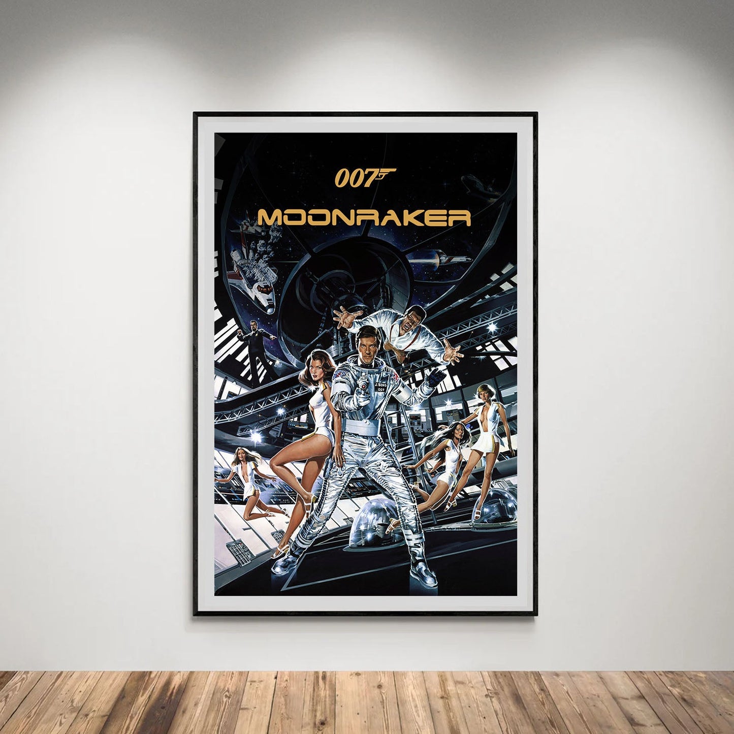 Flex Designs Poster Moonraker 5 x 7" Home Goods - Movie 1979 Movie Poster