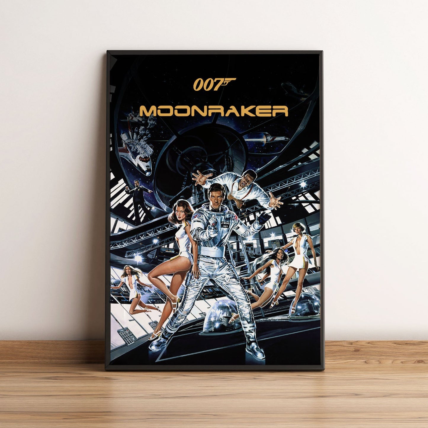 Flex Designs Poster Moonraker 5 x 7" Home Goods - Movie 1979 Movie Poster