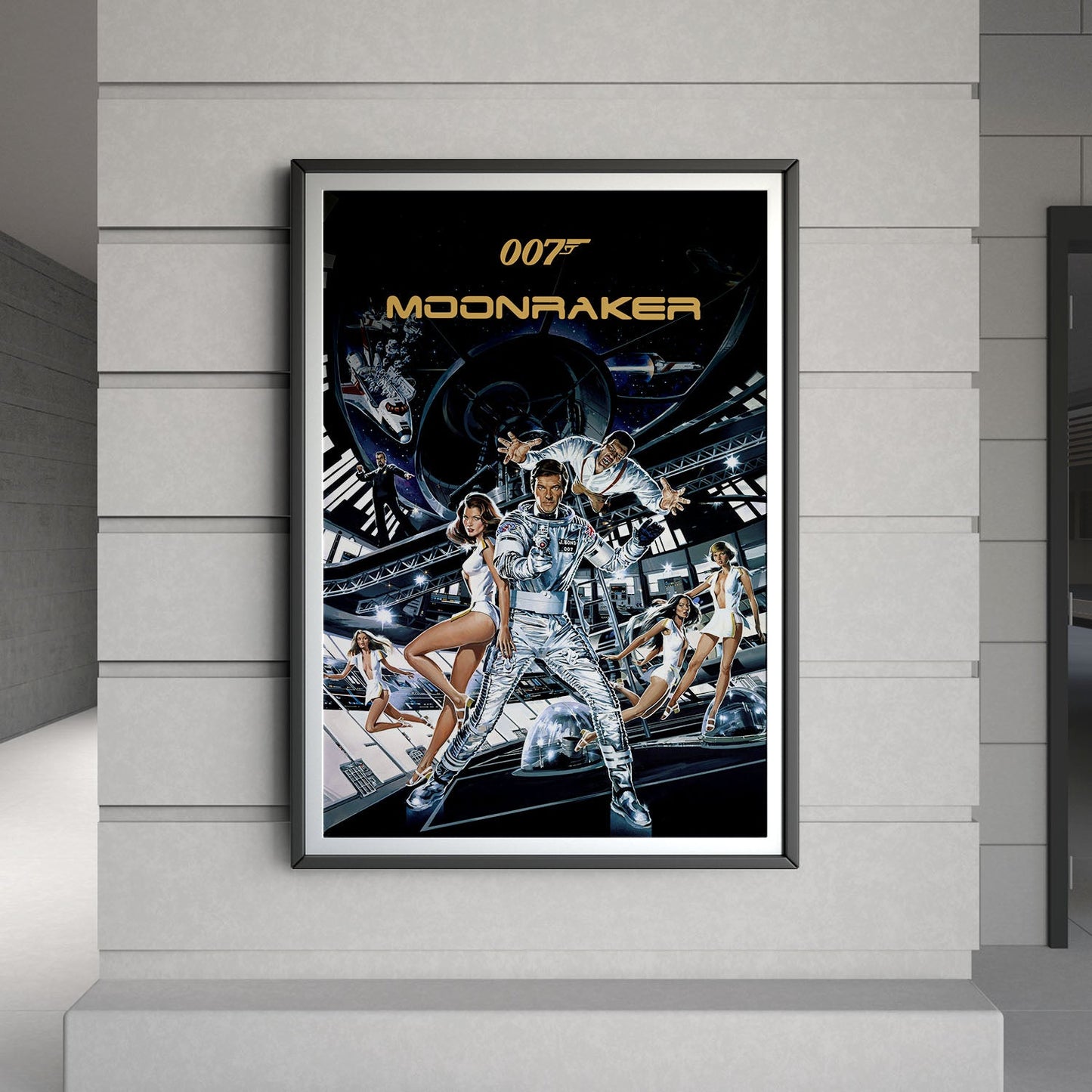 Flex Designs Poster Moonraker 8 x 10" Home Goods - Movie 1979 Movie Poster