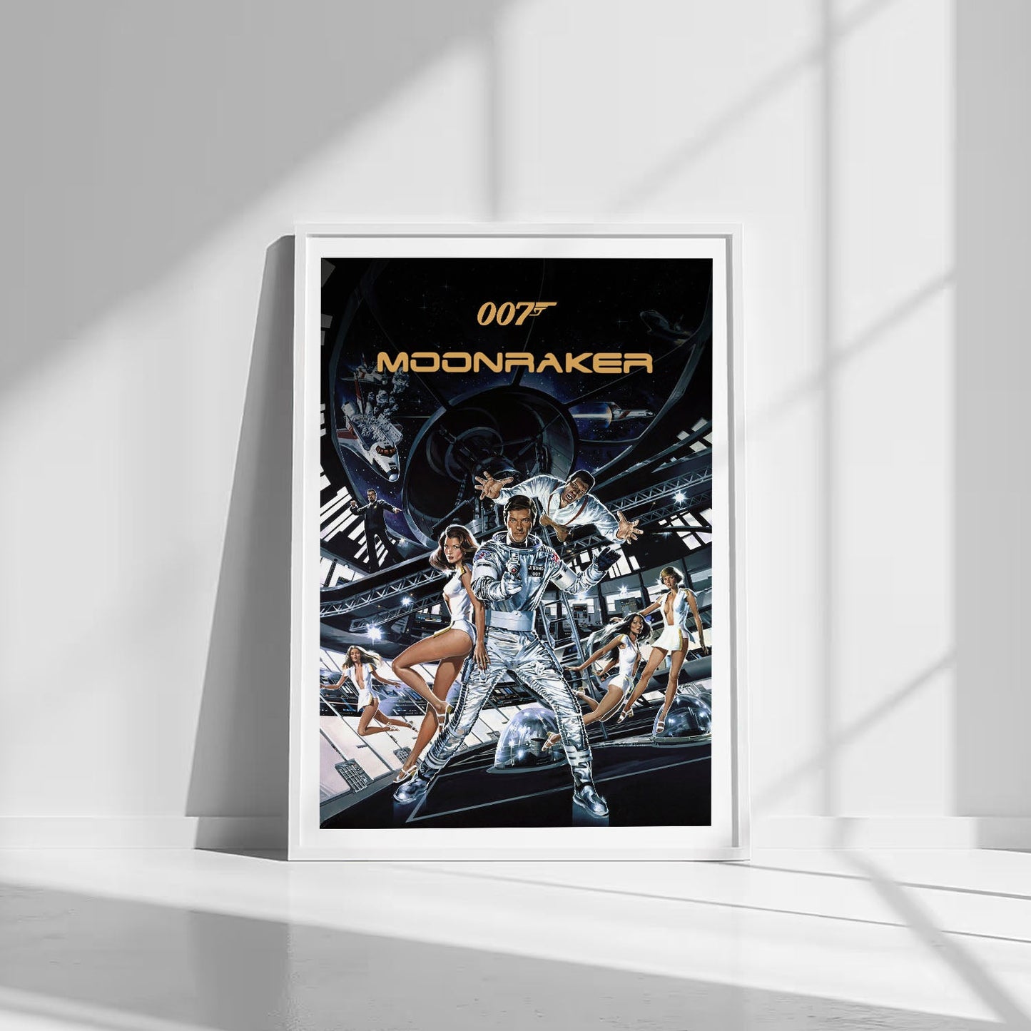 Flex Designs Poster Moonraker 8 x 10" Home Goods - Movie 1979 Movie Poster