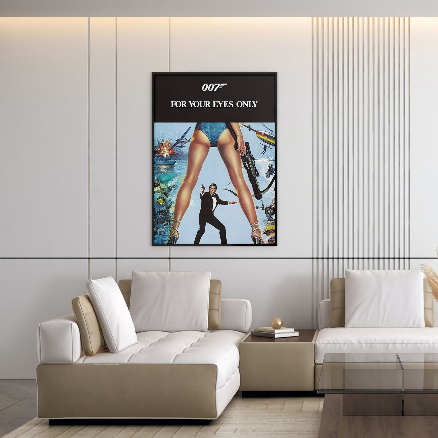 Flex Designs Poster For Your Eyes Only 5 x 7" Home Goods - Movie 1981 Movie Poster