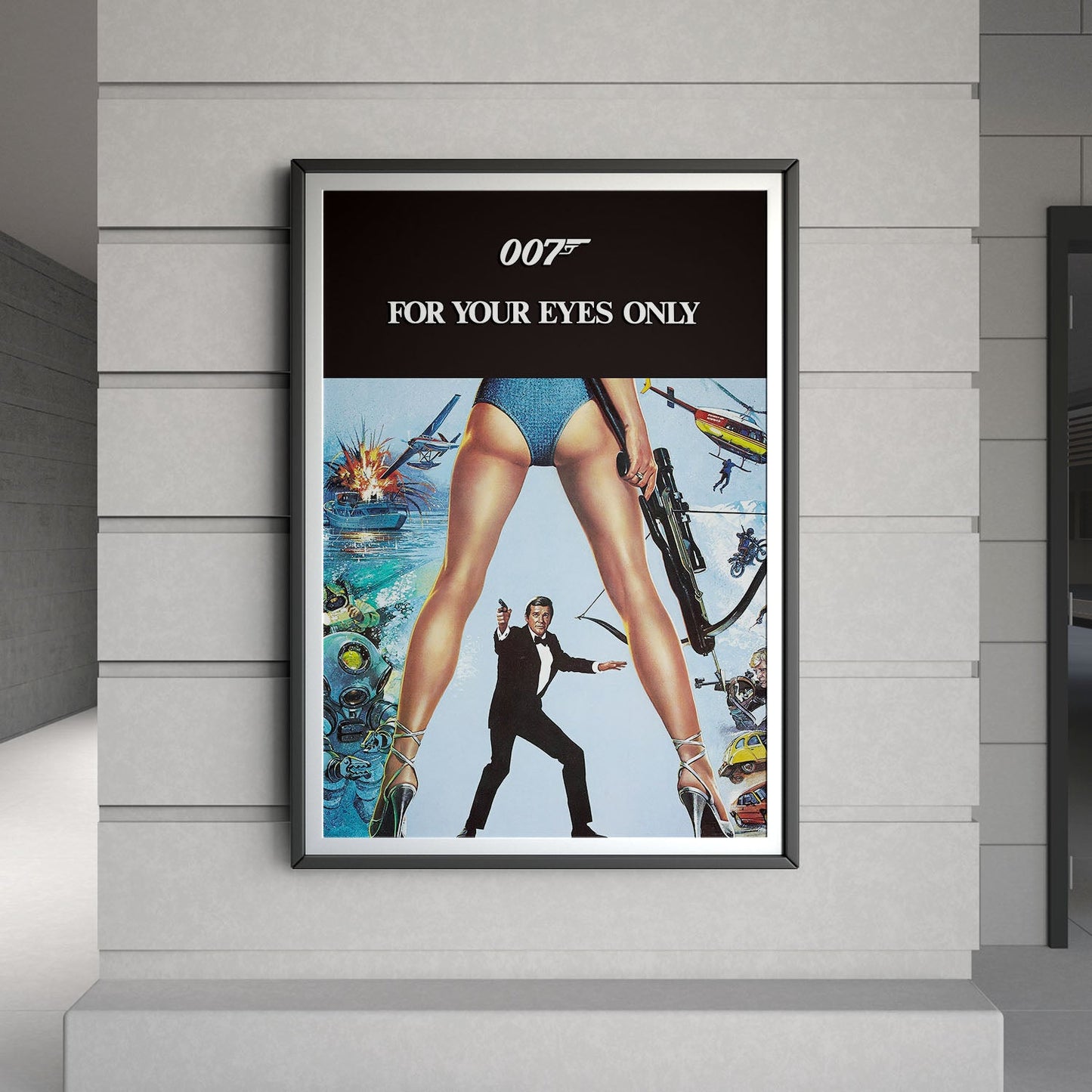 Flex Designs Poster For Your Eyes Only 8 x 10" Home Goods - Movie 1981 Movie Poster