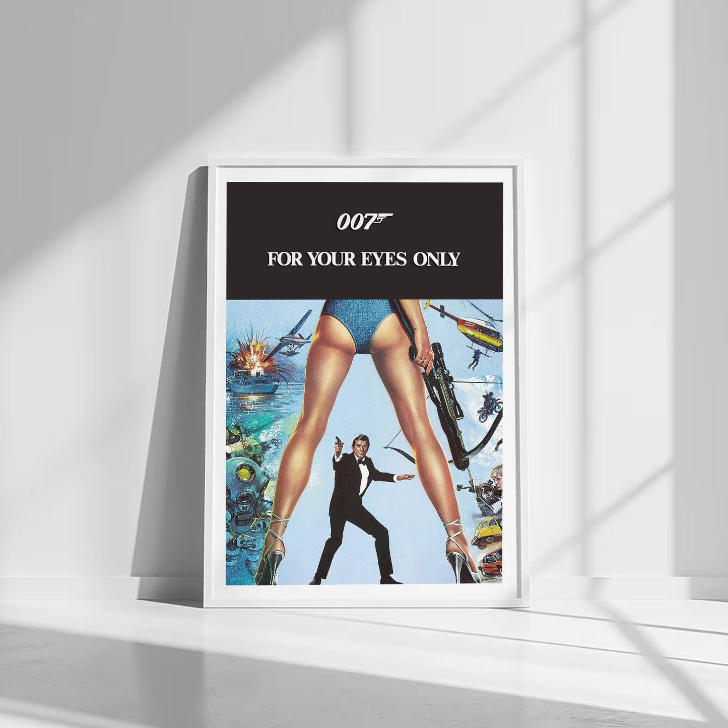 Flex Designs Poster For Your Eyes Only 8 x 10" Home Goods - Movie 1981 Movie Poster