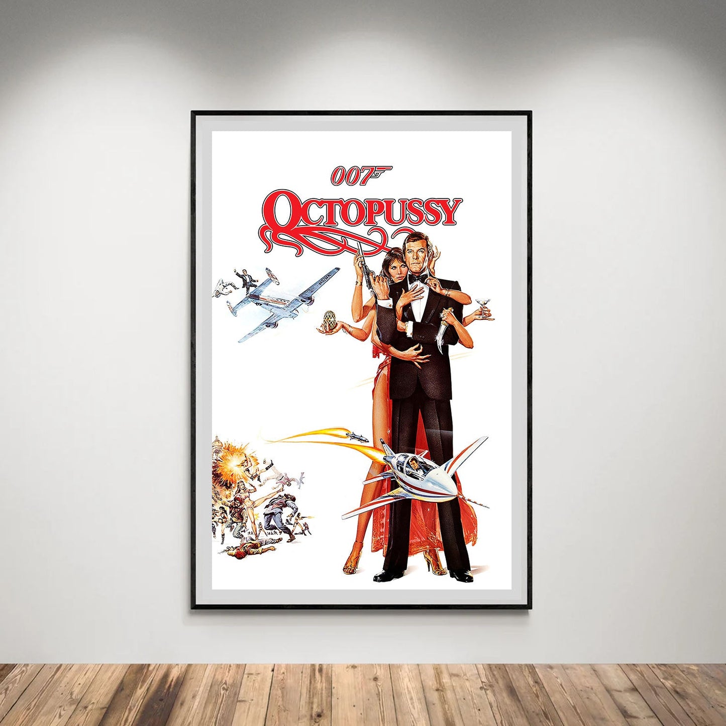 Flex Designs Poster Octopussy 5 x 7" Home Goods - Movie 1983 Movie Poster