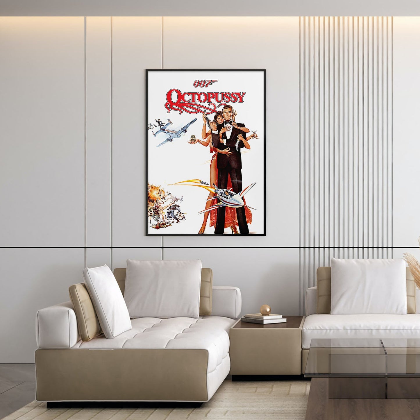 Flex Designs Poster Octopussy 5 x 7" Home Goods - Movie 1983 Movie Poster