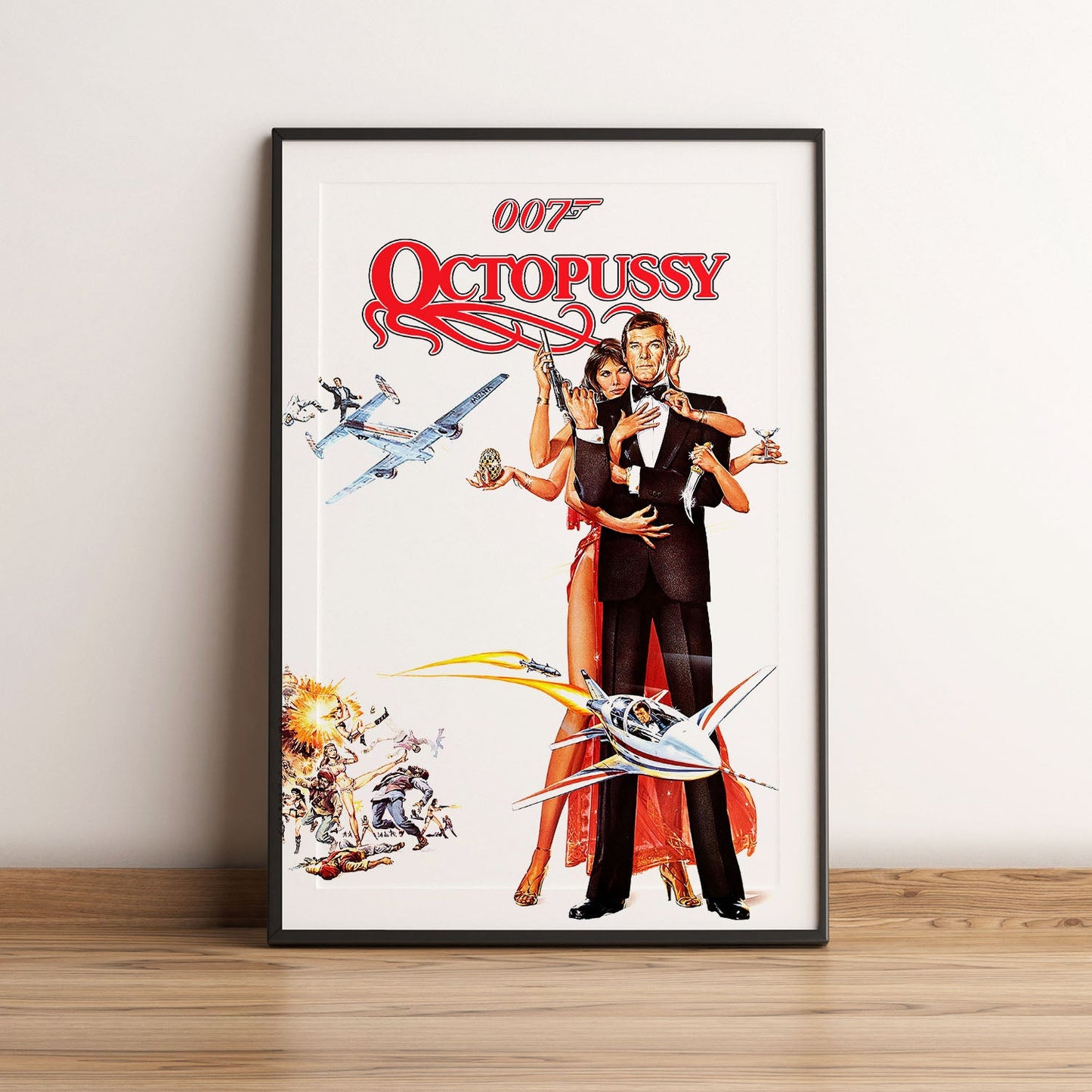Flex Designs Poster Octopussy 5 x 7" Home Goods - Movie 1983 Movie Poster