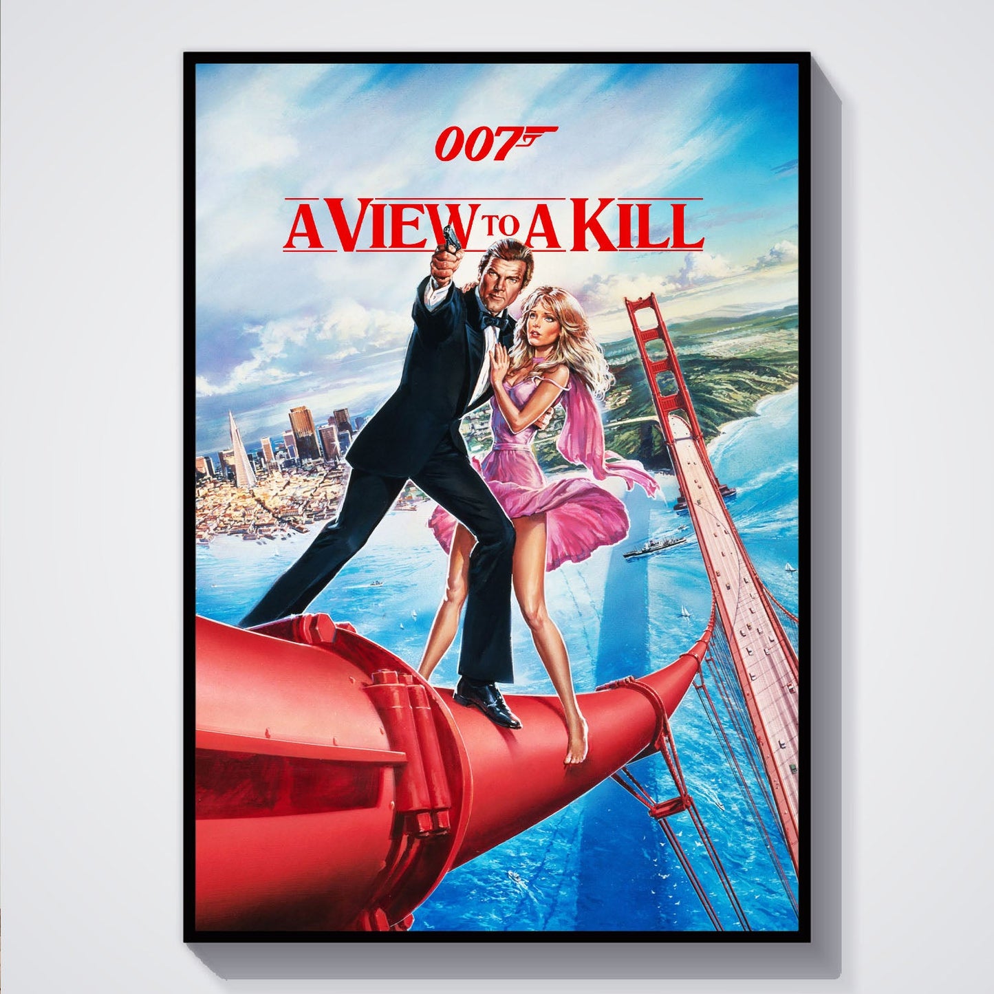 Flex Designs Poster A View to a Kill 5 x 7" Home Goods - Movie 1985 Movie Poster