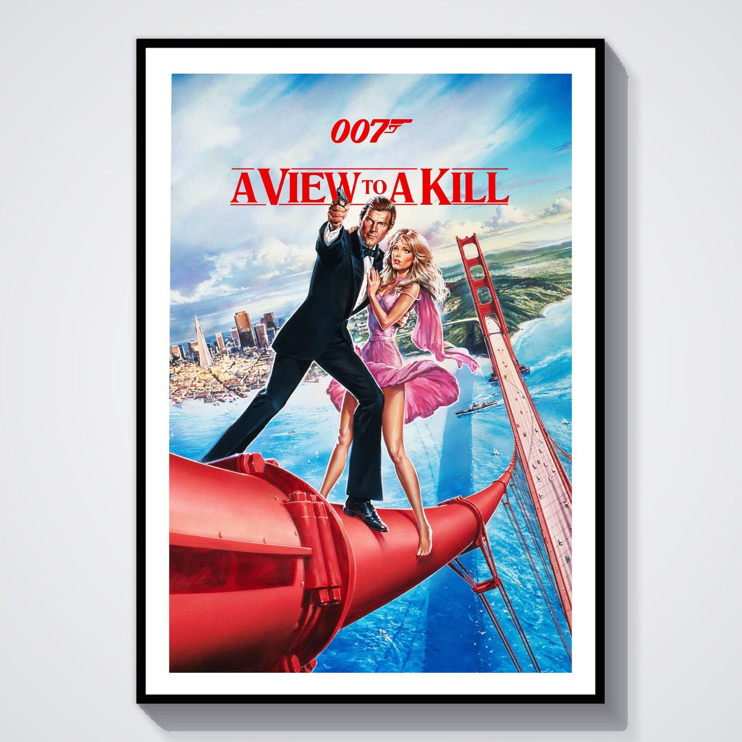 Flex Designs Poster A View to a Kill 8 x 10" Home Goods - Movie 1985 Movie Poster