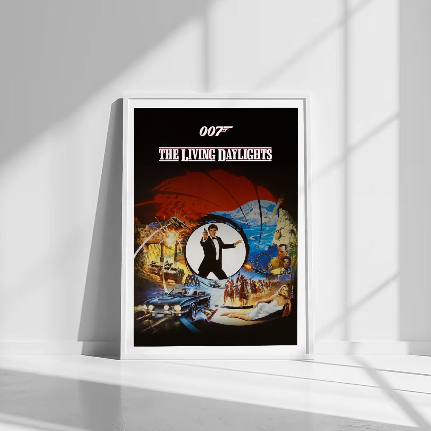 Flex Designs Poster The Living Daylights 8 x 10" Home Goods - Movie 1987 Movie Poster