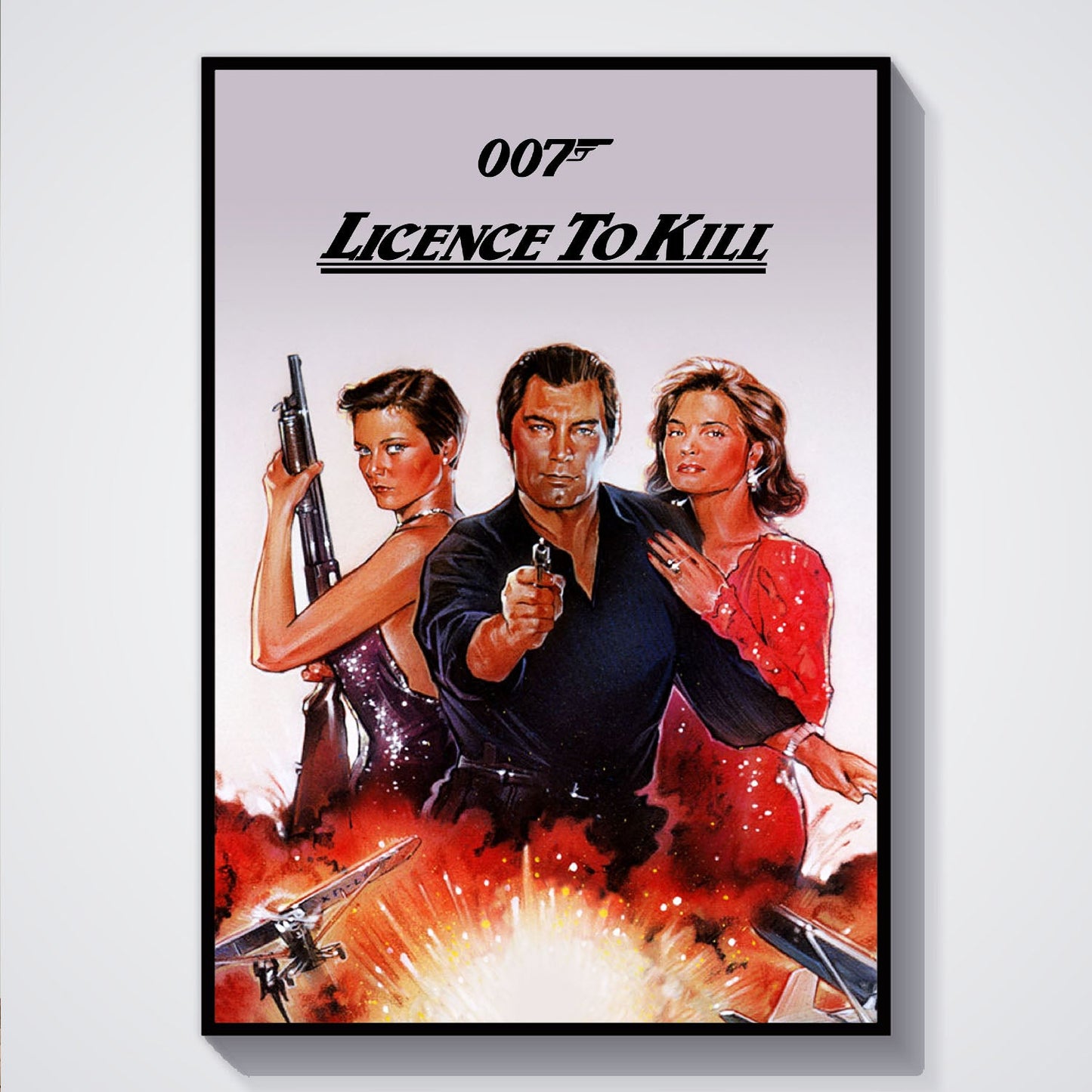 Flex Designs Poster Licence to Kill 5 x 7" Home Goods - Movie 1989 Movie Poster