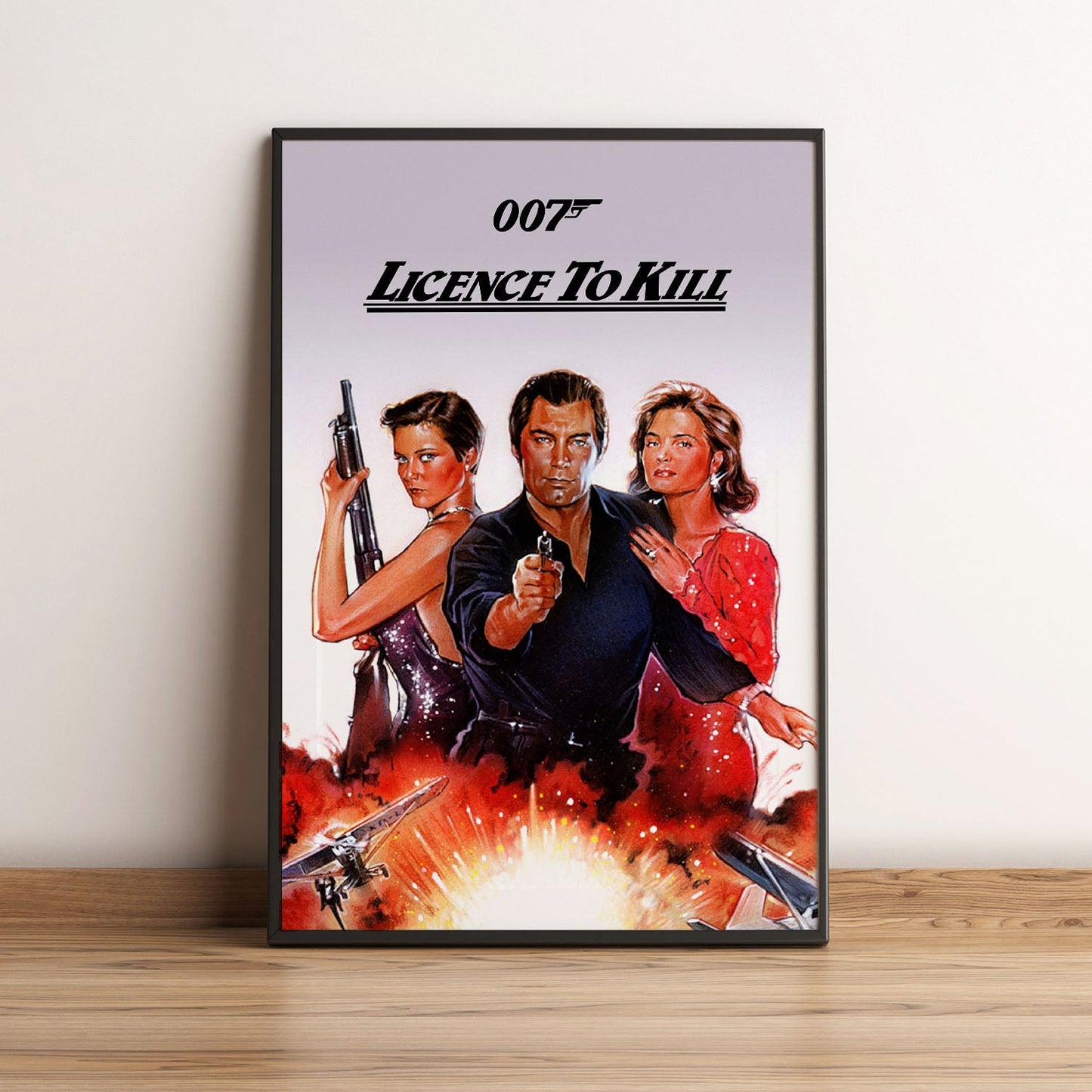 Flex Designs Poster Licence to Kill 5 x 7" Home Goods - Movie 1989 Movie Poster
