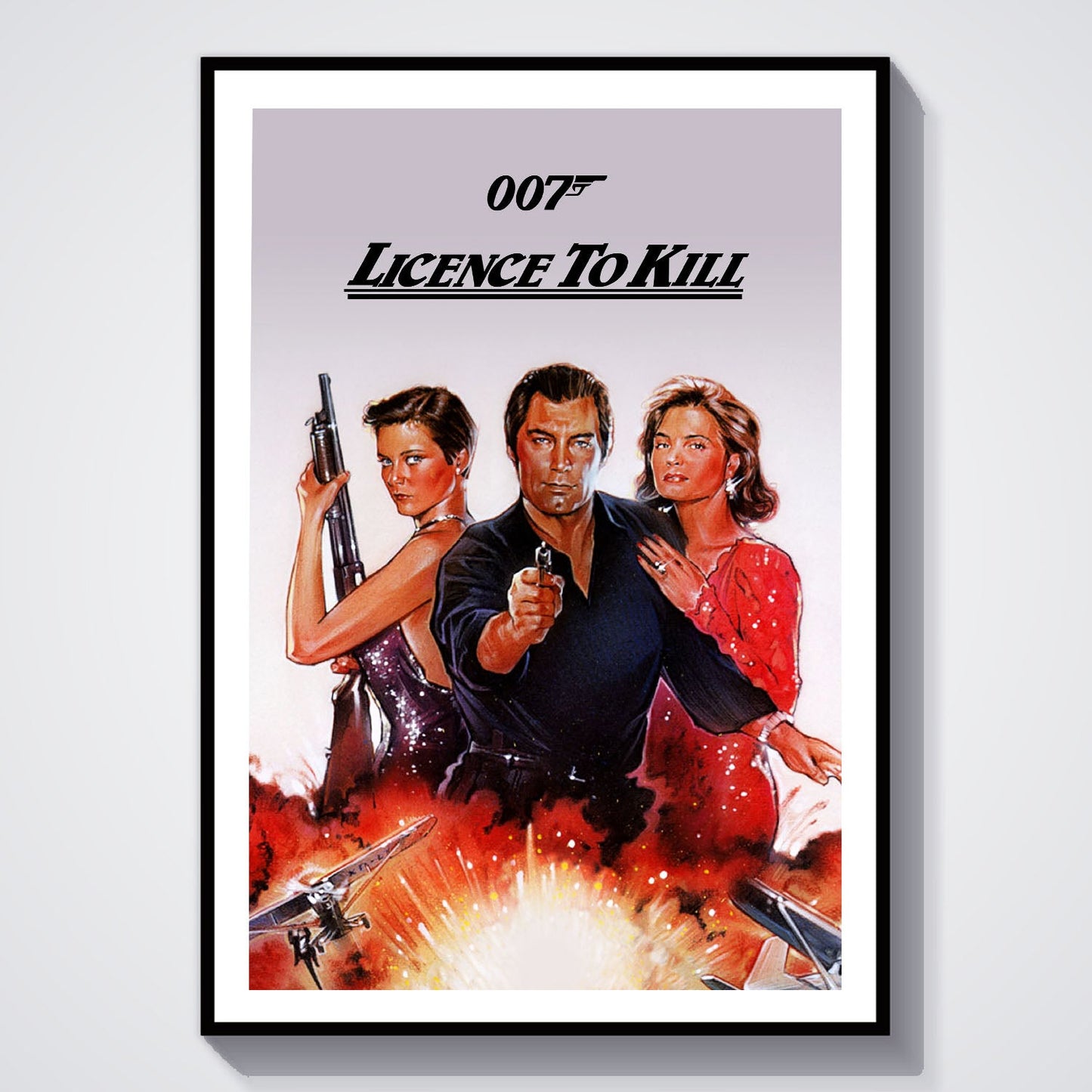 Flex Designs Poster Licence to Kill 8 x 10" Home Goods - Movie 1989 Movie Poster