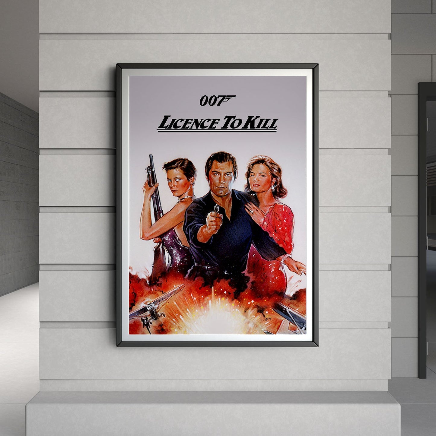 Flex Designs Poster Licence to Kill 8 x 10" Home Goods - Movie 1989 Movie Poster