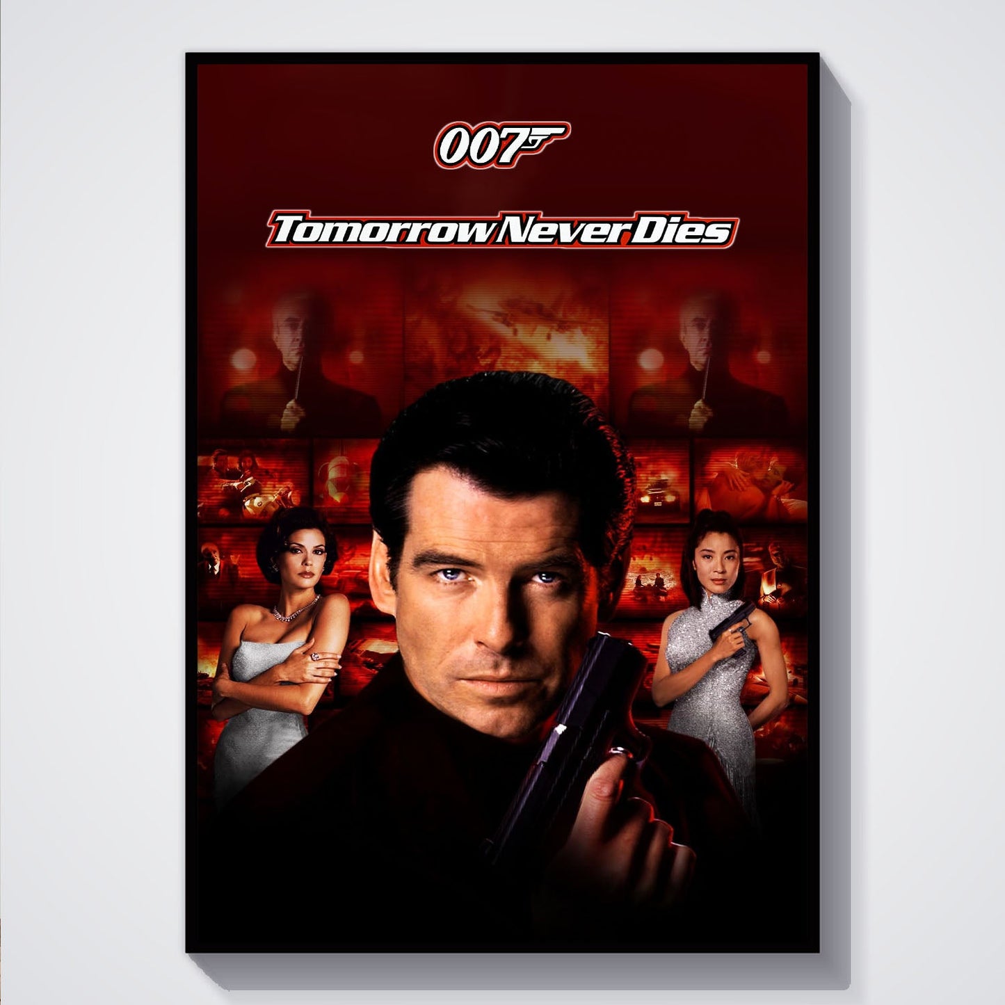 Flex Designs Poster Tomorrow Never Dies 5 x 7" Home Goods - Movie 1997 Movie Poster