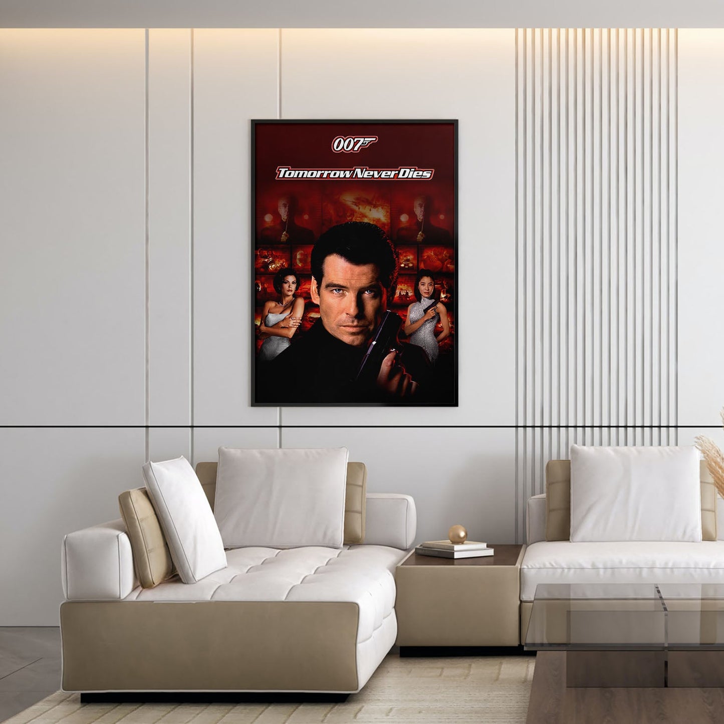 Flex Designs Poster Tomorrow Never Dies 5 x 7" Home Goods - Movie 1997 Movie Poster
