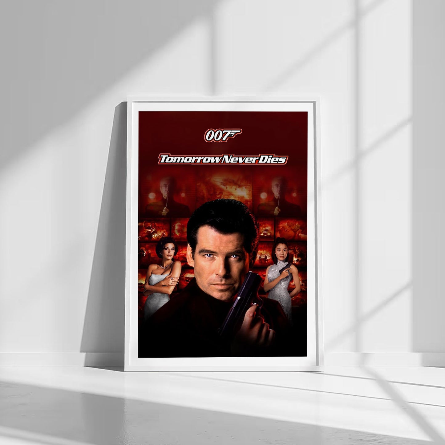 Flex Designs Poster Tomorrow Never Dies 8 x 10" Home Goods - Movie 1997 Movie Poster