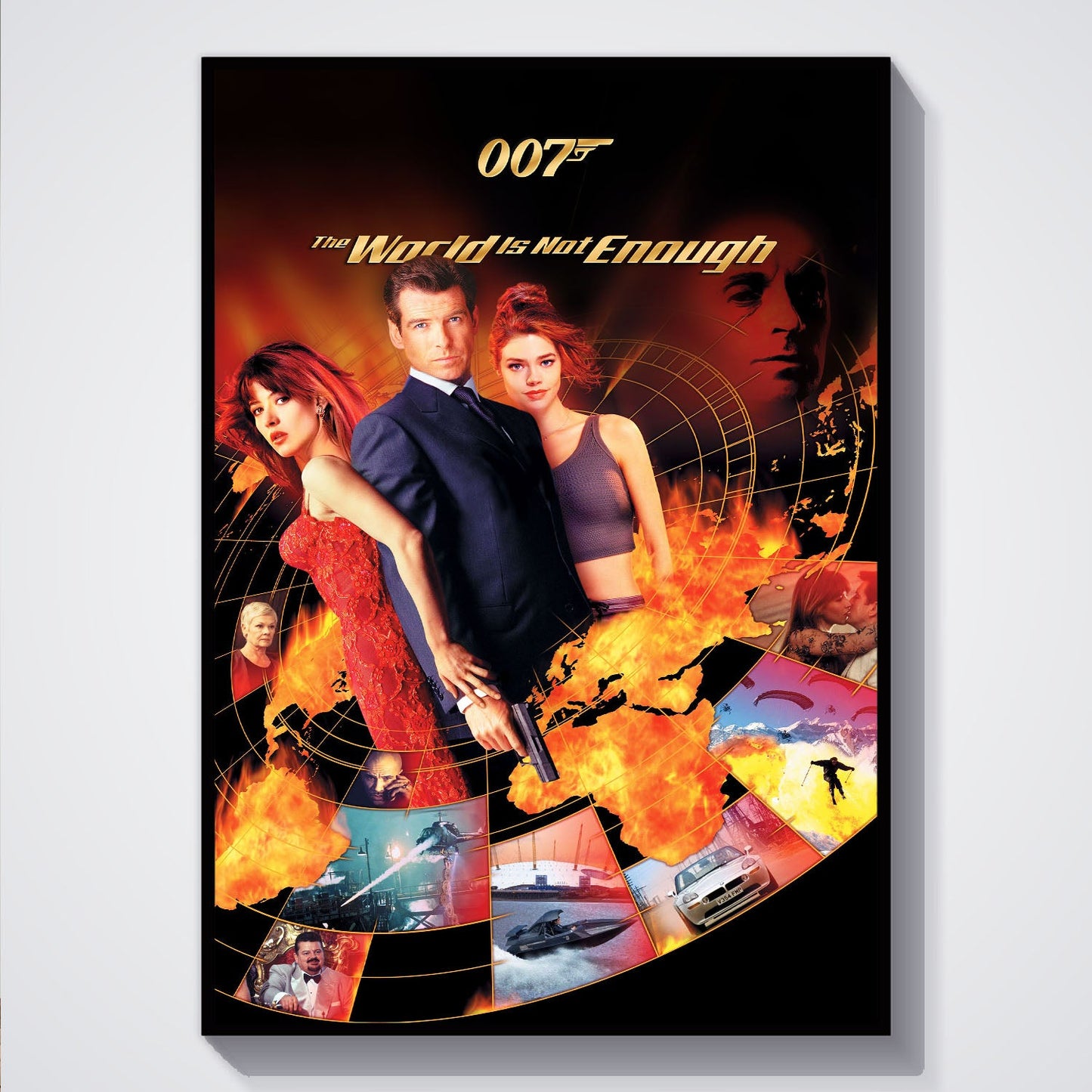 Flex Designs Poster The World Is Not Enough 5 x 7" Home Goods - Movie 1999 Movie Poster