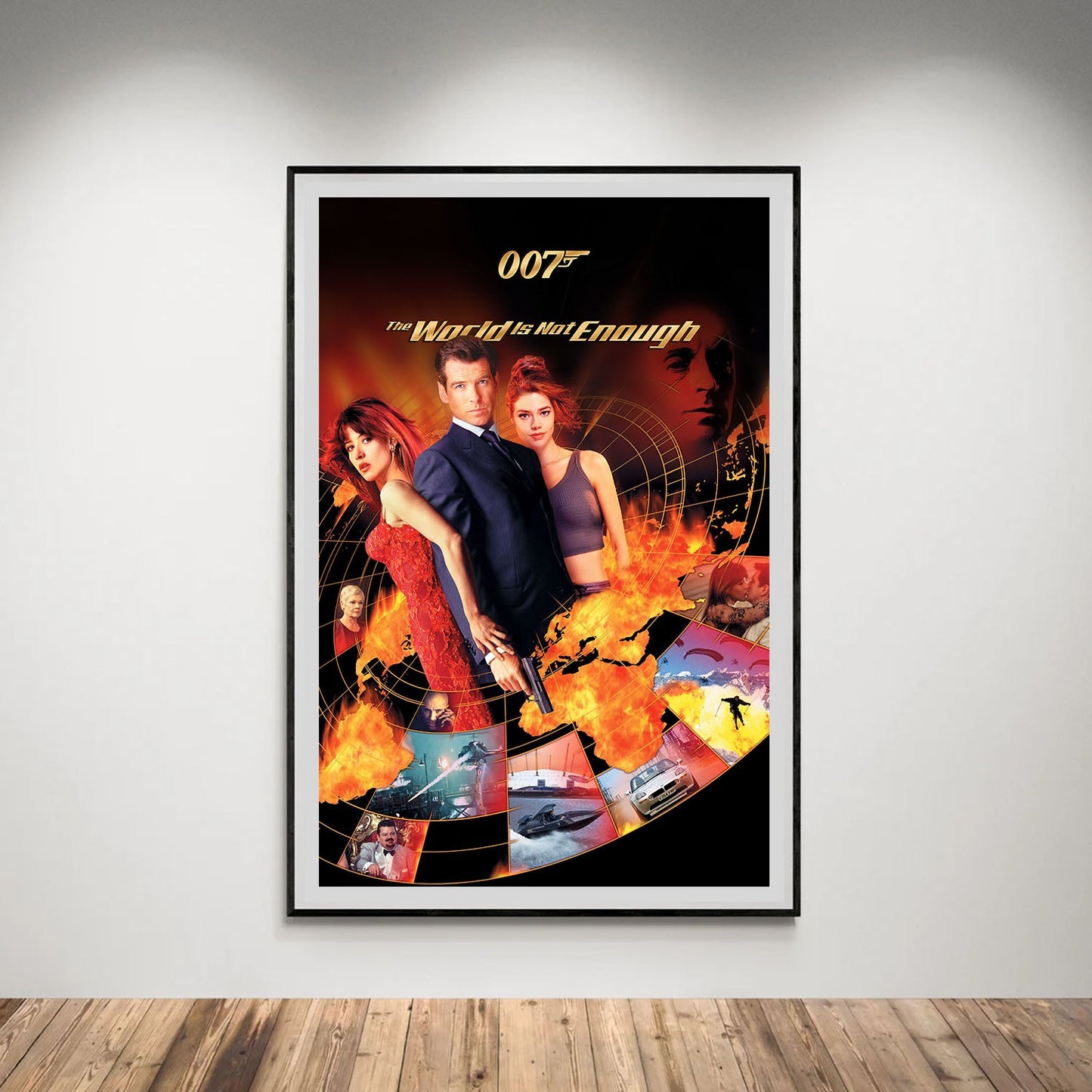 Flex Designs Poster The World Is Not Enough 5 x 7" Home Goods - Movie 1999 Movie Poster