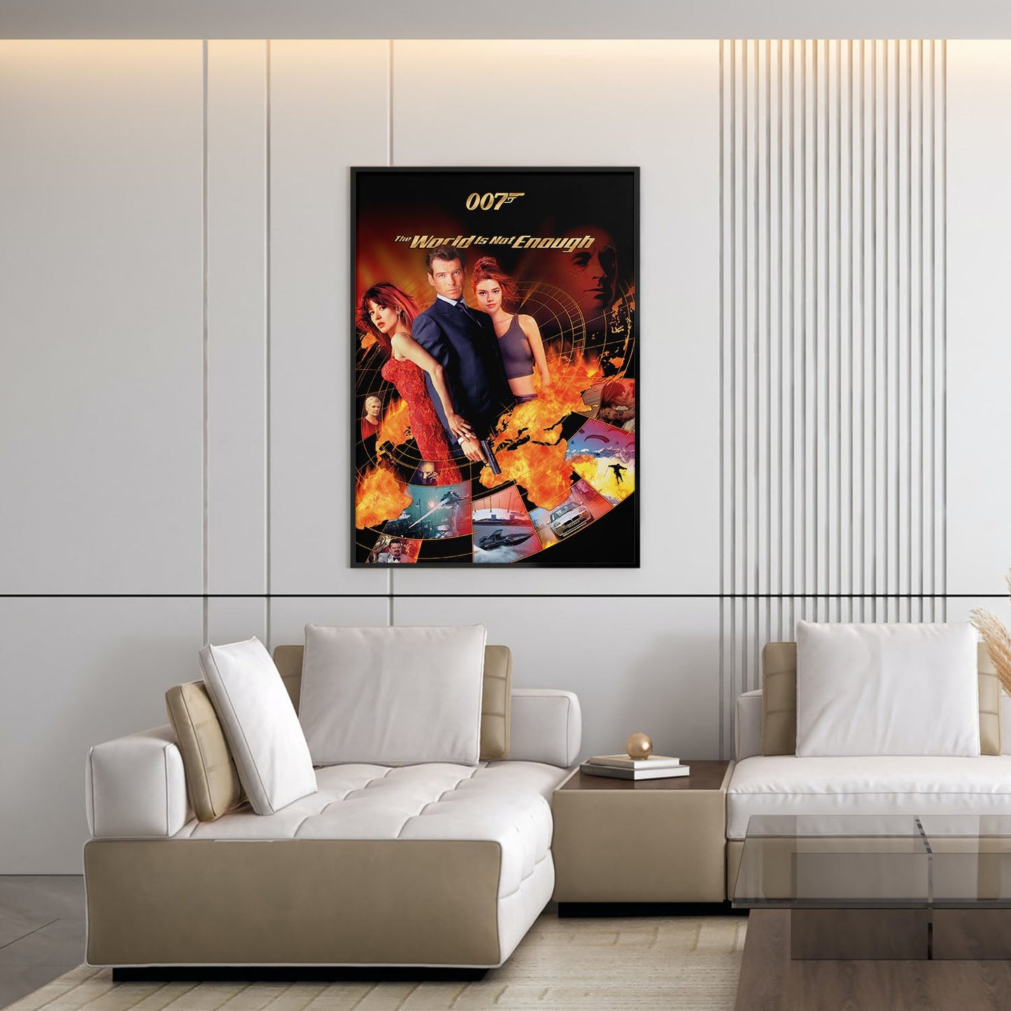 Flex Designs Poster The World Is Not Enough 5 x 7" Home Goods - Movie 1999 Movie Poster