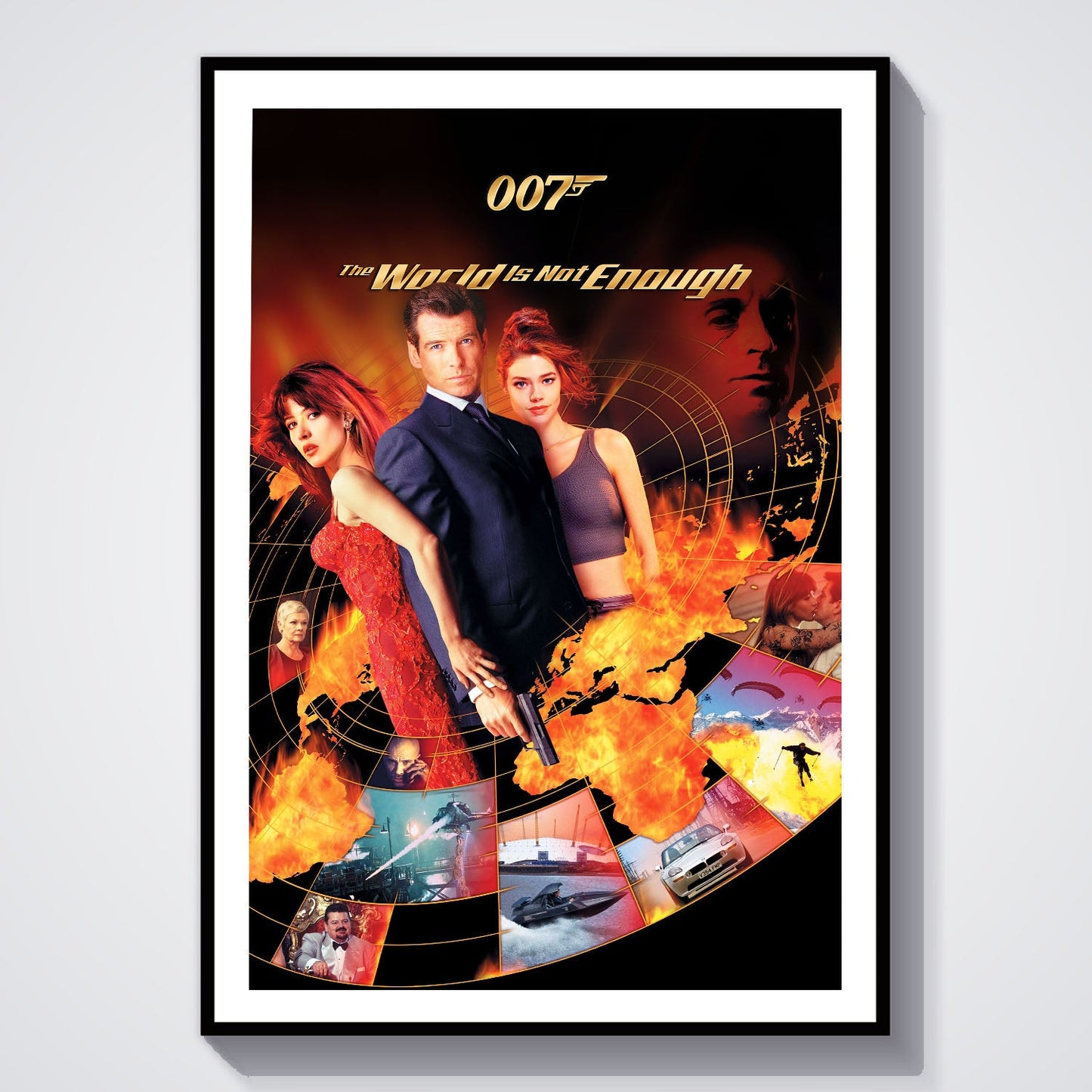Flex Designs Poster The World Is Not Enough 8 x 10" Home Goods - Movie 1999 Movie Poster