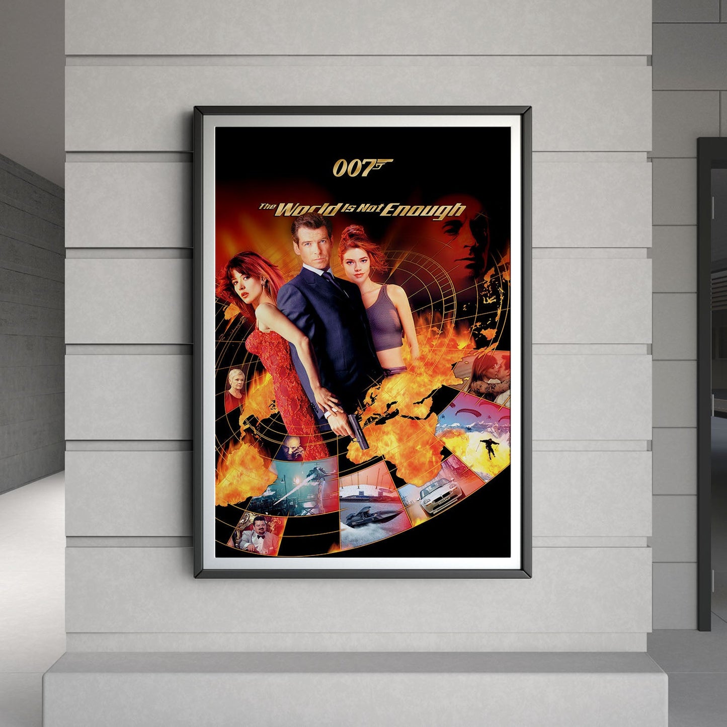 Flex Designs Poster The World Is Not Enough 8 x 10" Home Goods - Movie 1999 Movie Poster