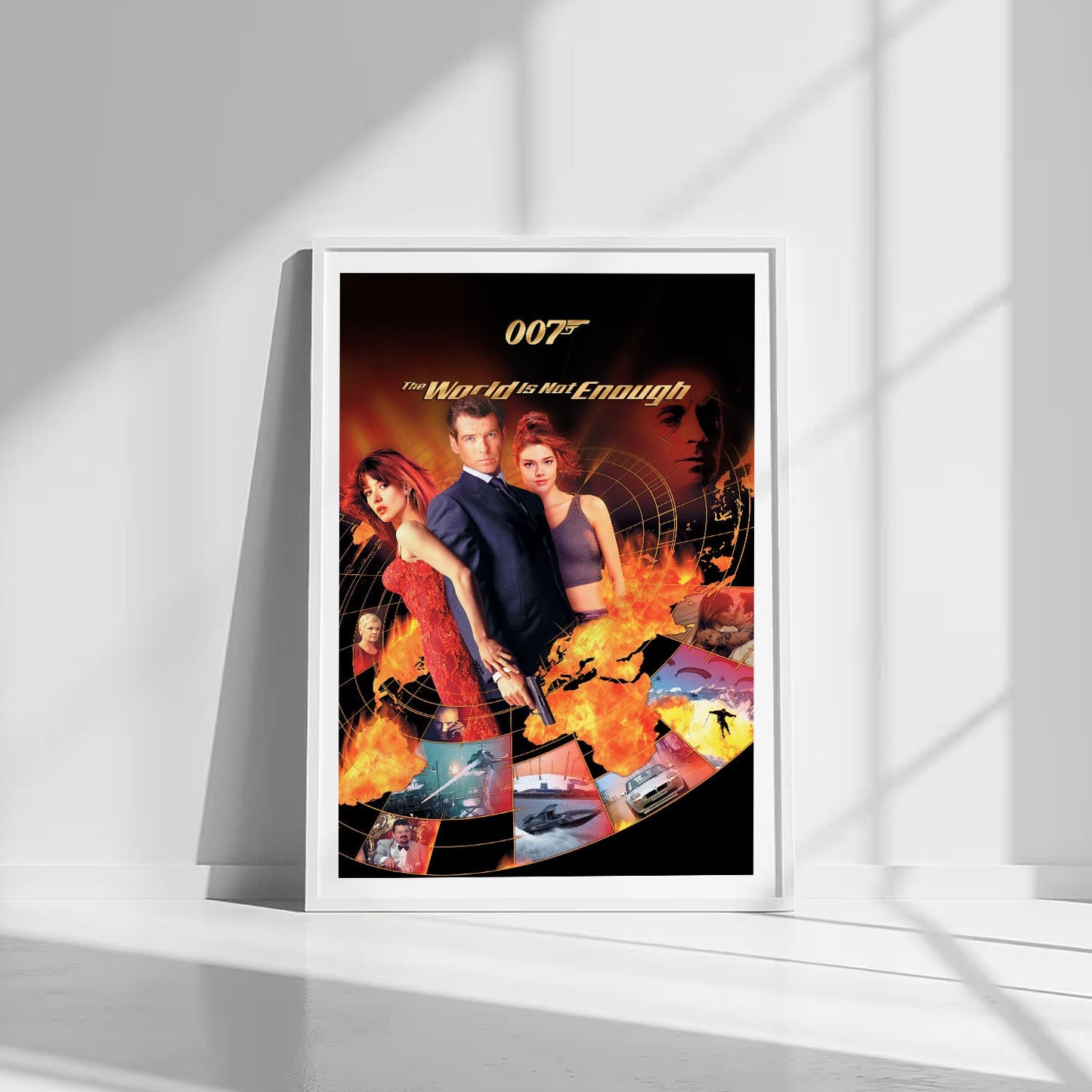 Flex Designs Poster The World Is Not Enough 8 x 10" Home Goods - Movie 1999 Movie Poster