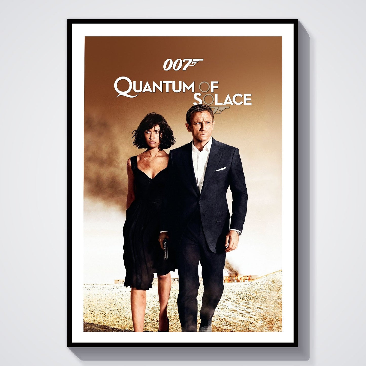 Flex Designs Poster Quantum of Solace 8 x 10" Home Goods - Movie 2008 Movie Poster