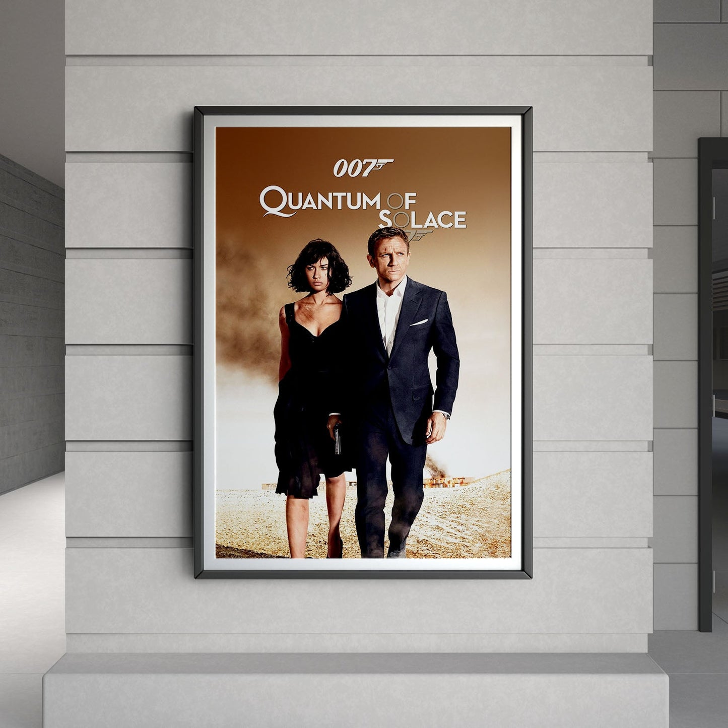 Flex Designs Poster Quantum of Solace 8 x 10" Home Goods - Movie 2008 Movie Poster