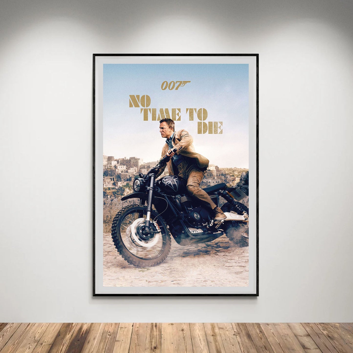 Flex Designs Poster No Time to Die 5 x 7" Home Goods - Movie 2021 Movie Poster
