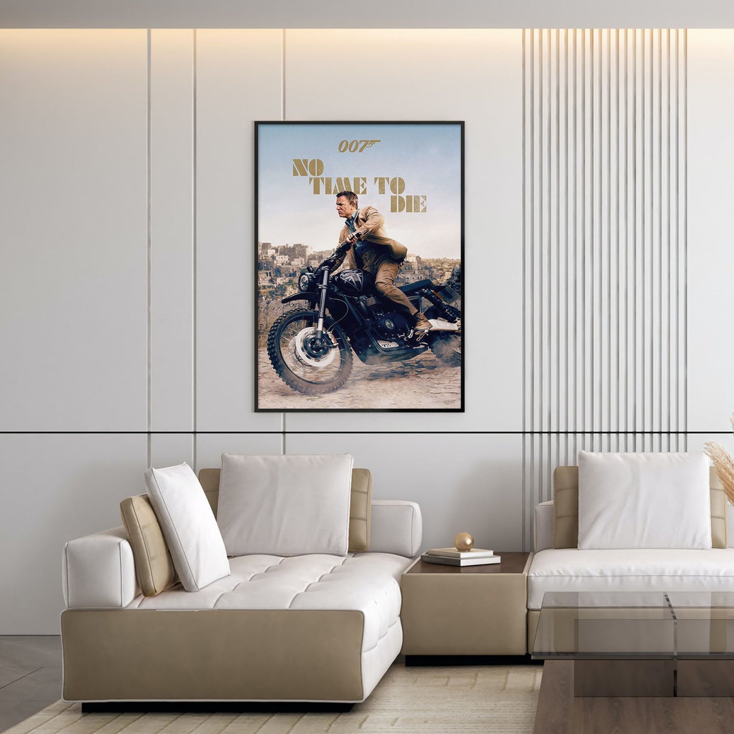 Flex Designs Poster No Time to Die 5 x 7" Home Goods - Movie 2021 Movie Poster