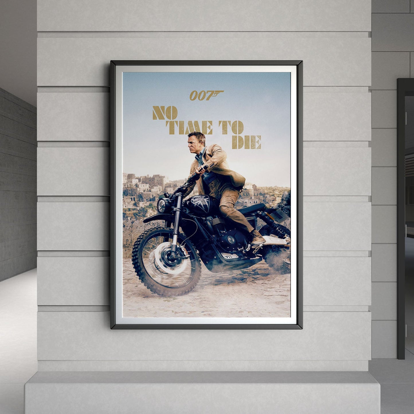 Flex Designs Poster No Time to Die 8 x 10" Home Goods - Movie 2021 Movie Poster