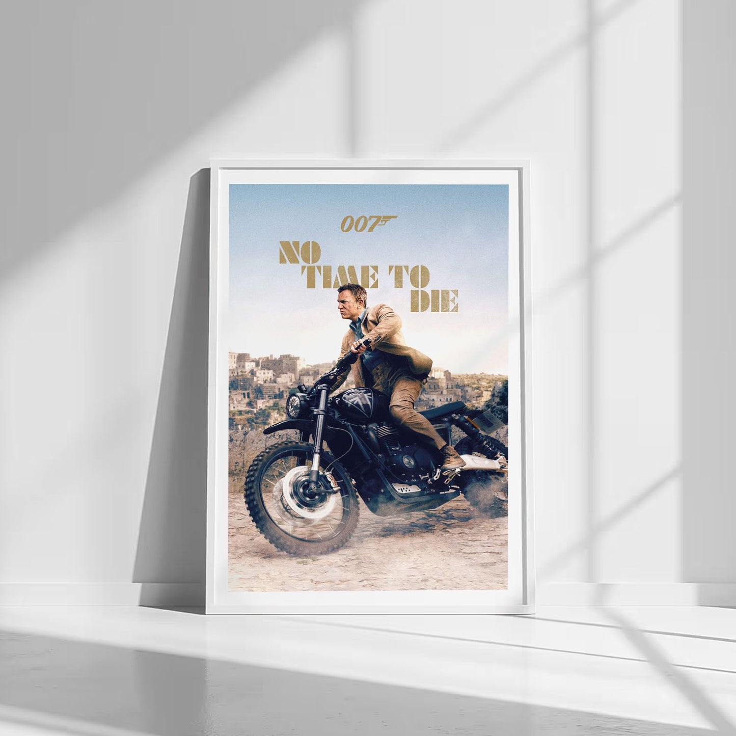 Flex Designs Poster No Time to Die 8 x 10" Home Goods - Movie 2021 Movie Poster