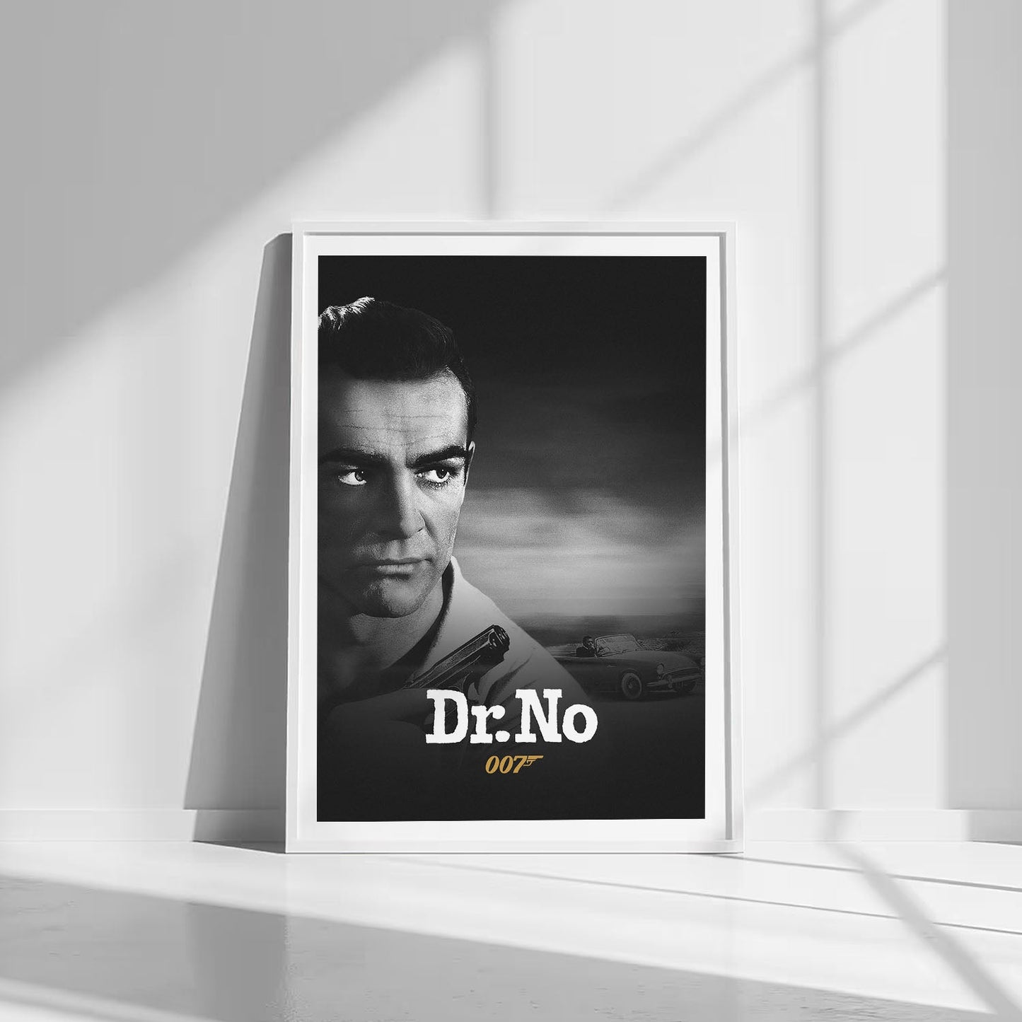 Flex Designs Poster Dr No B&W 8 x 10" Home Goods - Movie 1962 Movie Poster