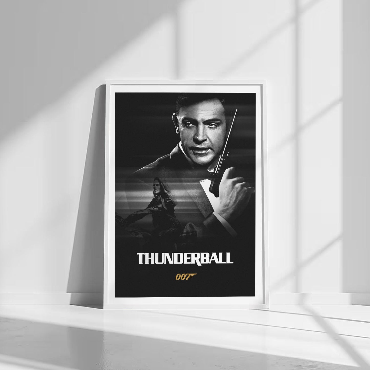 Flex Designs Poster Thunderball B&W 8 x 10" Home Goods - Movie 1965 Movie Poster