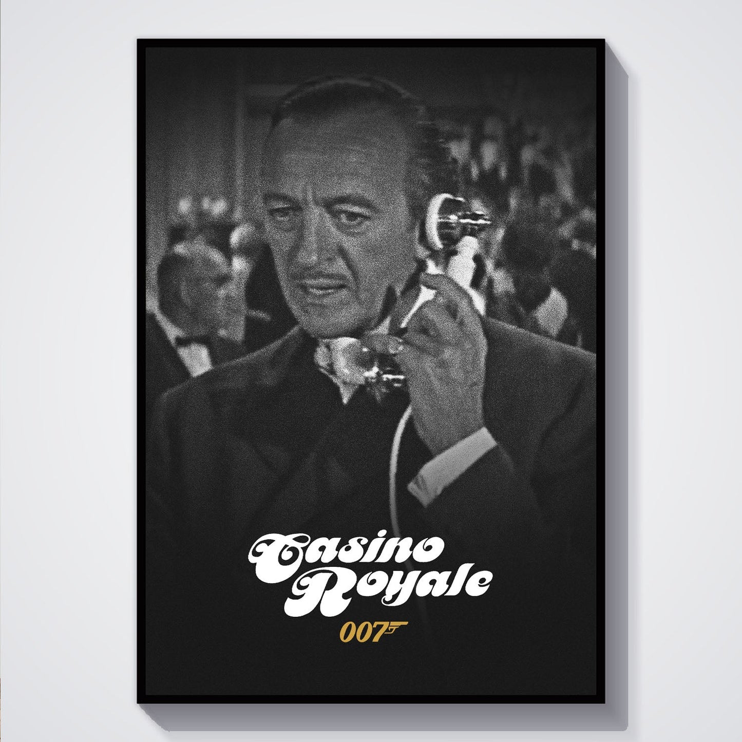 Flex Designs Poster Casino Royale 1967 B&W 5 x 7" Home Goods - Movie 1967 Movie Poster
